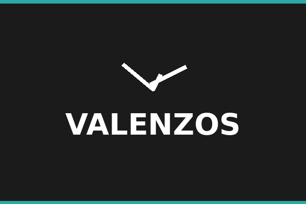 Valenzos - branding y sitio web de ropa urbana 100% algodón
